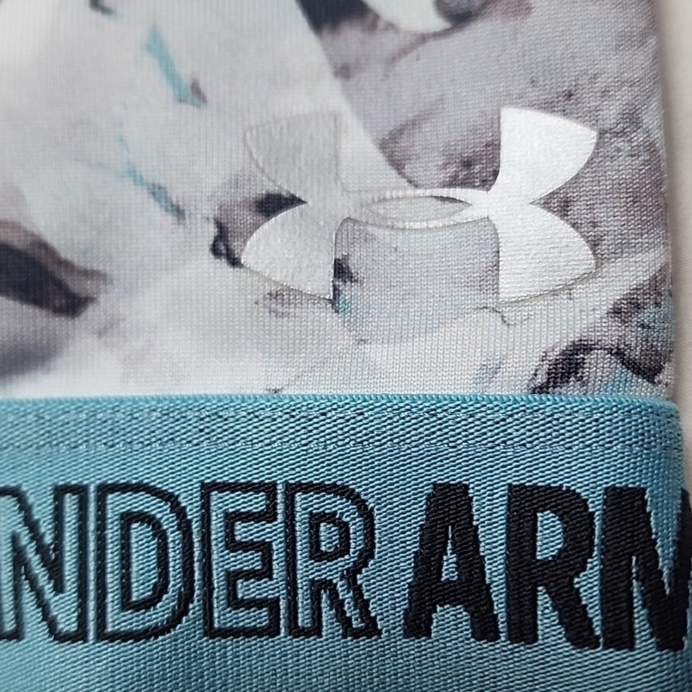 Under Armour Teal and Black Athletic Set Sports Bra Leggings XS - Picture 9 of 10